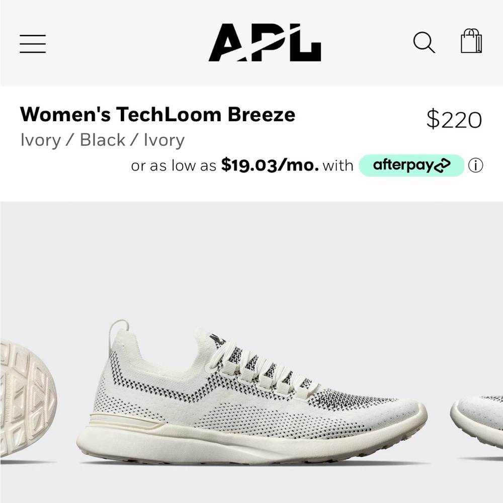 NWT APL Women’s TechLoom Breeze Sneakers